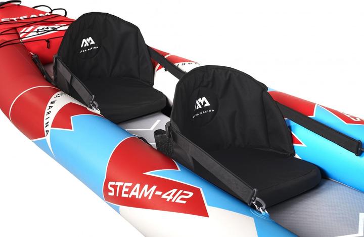 Produktbild Aqua Marina Kajak 412x83 cm für 2 Personen mit Luftsitz verstellbarer Lehne Transporttasche Reparatu (2 Pers.)