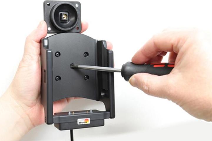 Produktbild Brodit KFZ-Ladestation, TS, TC2X KFZ-Ladestation, Kugelgelenk (Tilt Swivel), Kabeltyp: gerade, inkl.: KFZ-N