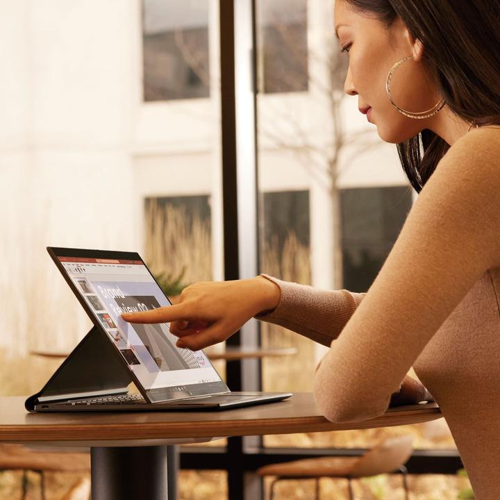 Image du produit HP Elite Folio - Uitschuifbaar - Snapdragon 8cx Kryo 495 - Win 10 Pro 64 bits - Qualcomm Adreno 690 - 8 (13.50", 8 Go, 256 Go, ING. Int.)