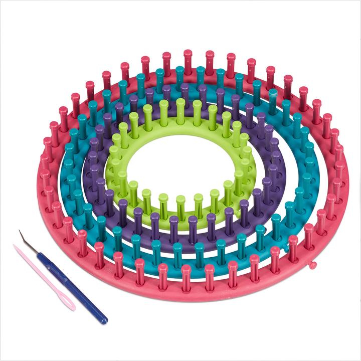 Produktbild Relaxdays Strickring-Set