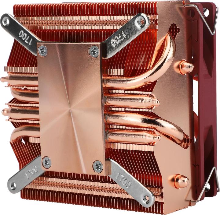 Image du produit Thermalright AXP-90 X53 FULL - Refroidisseur de CPU, profil bas, hauteur 53mm, cuivre (53 mm)
