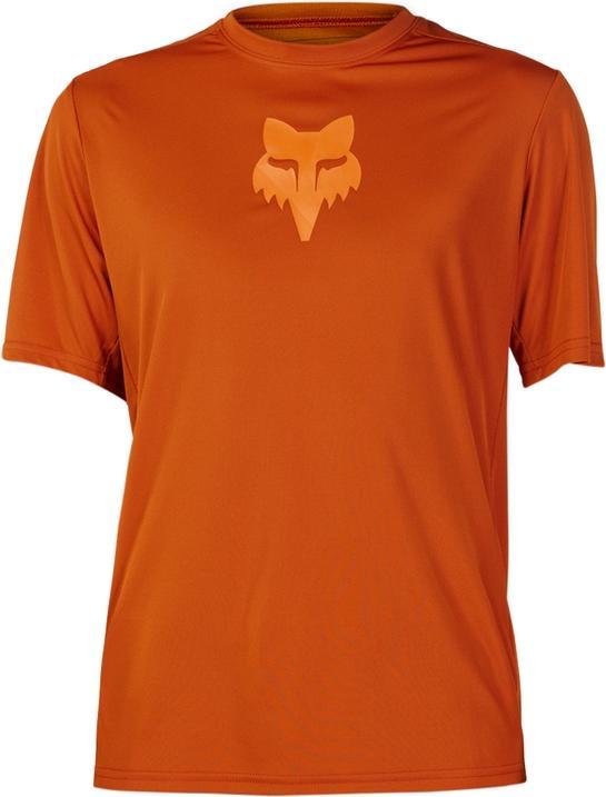 Fox Jersey 23 Ranger Ss Lab Head Brnt Or (M)