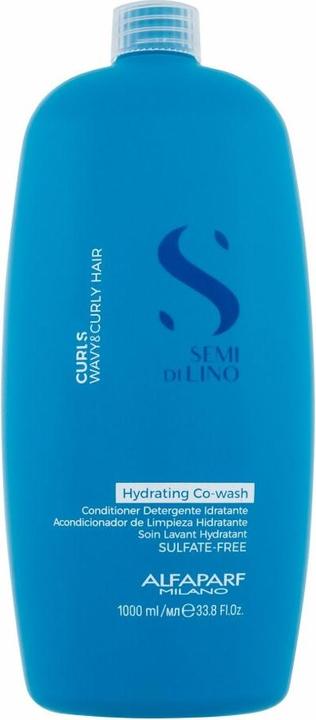 Alfaparf Semi Di Lino Curls Hydrating Co-Wash (1000 ml, Flüssiges Shampoo)