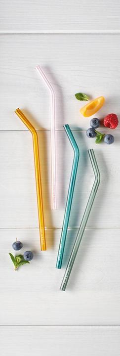 Produktbild Villeroy & Boch Glas-Trinkhalm Set 4tlg. Artesano Beverages (4 x)