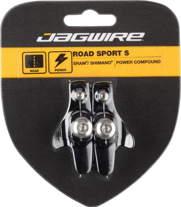 Image du produit Jagwire Plaquettes de frein Road Sport (Campagnolo, Shimano, Caoutchouc)