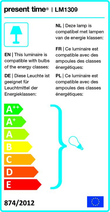 Label énergétique Leitmotiv Capuche (E14)