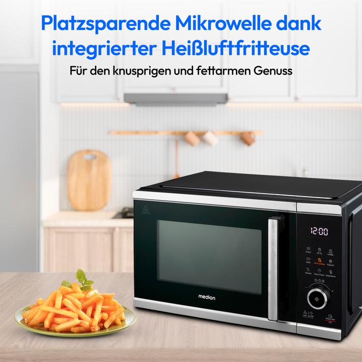 Produktbild Medion MD 11499 Mikrowelle mit Grill und Heissluftfritteuse (25 l)