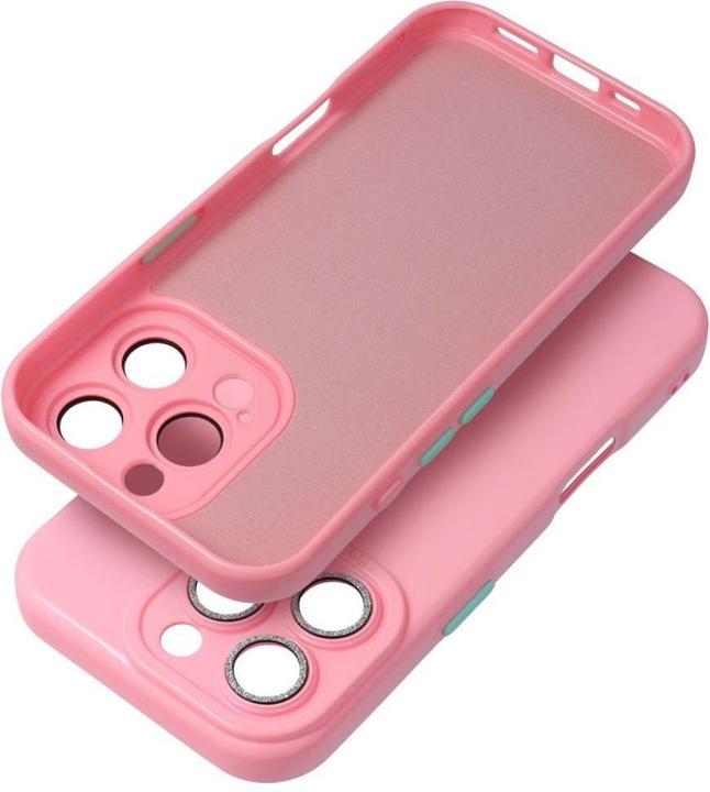 Immagine prodotto OEM Back panel cover Case PASTEL SHINE for IPHONE 15 Pro pink (Sudario, iPhone 15 Pro)