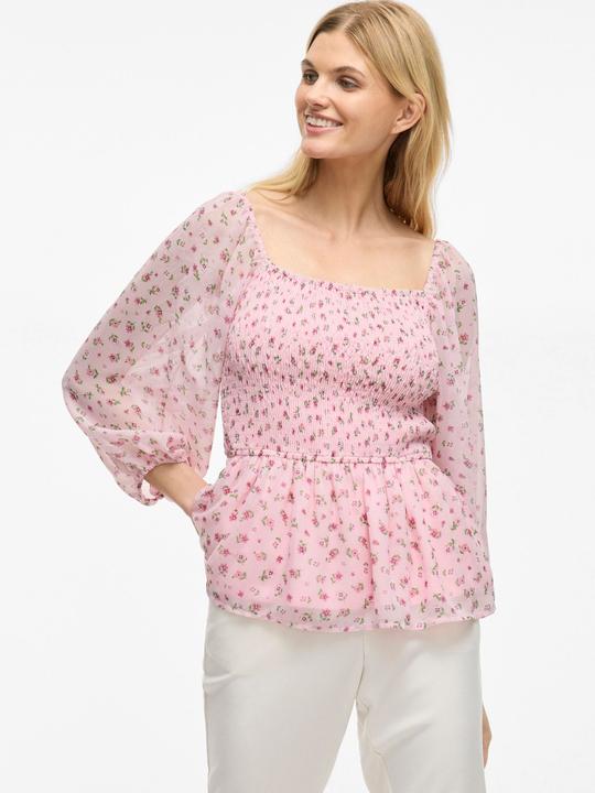 Image du produit Vila VIMIA 3/4-Arm Gesmoktes Oberteil (40)