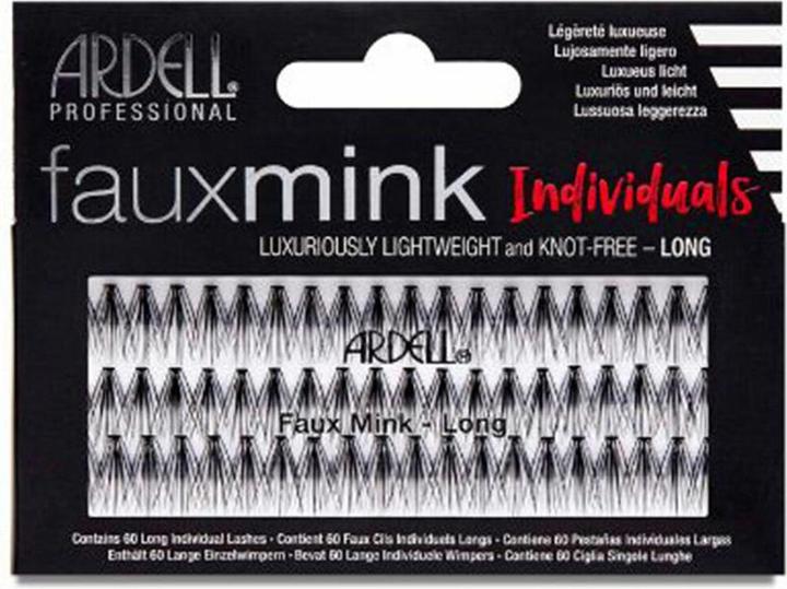 Produktbild Ardell Faux Mink Individuals Lange Schwarze Wimpern 25g (Künstliche Wimpern)