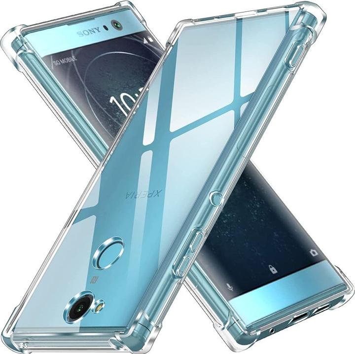 Produktbild Screenguard Sony Xperia XA2 Hülle Crystal Soft Airbag Bumper (Sony Xperia XA2)