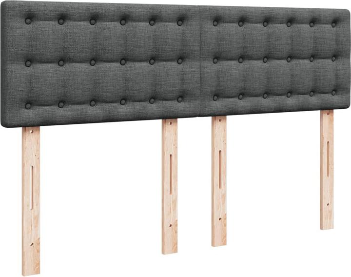 Image du produit VidaXL Bo x lit de saut avec matelas 140 x 200 cm Tissu (140 x 200, 140 x 200)