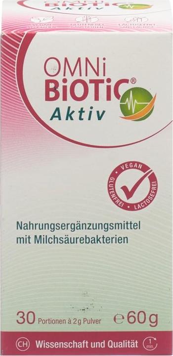 Image du produit Omni Biotic Poudre active 60 g (1 pièce(s), Poudre, 60 g)