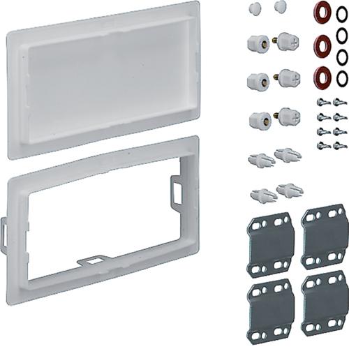 Actual product image Hager HAG FZ443S Connecting set universal vertical 3panel QS