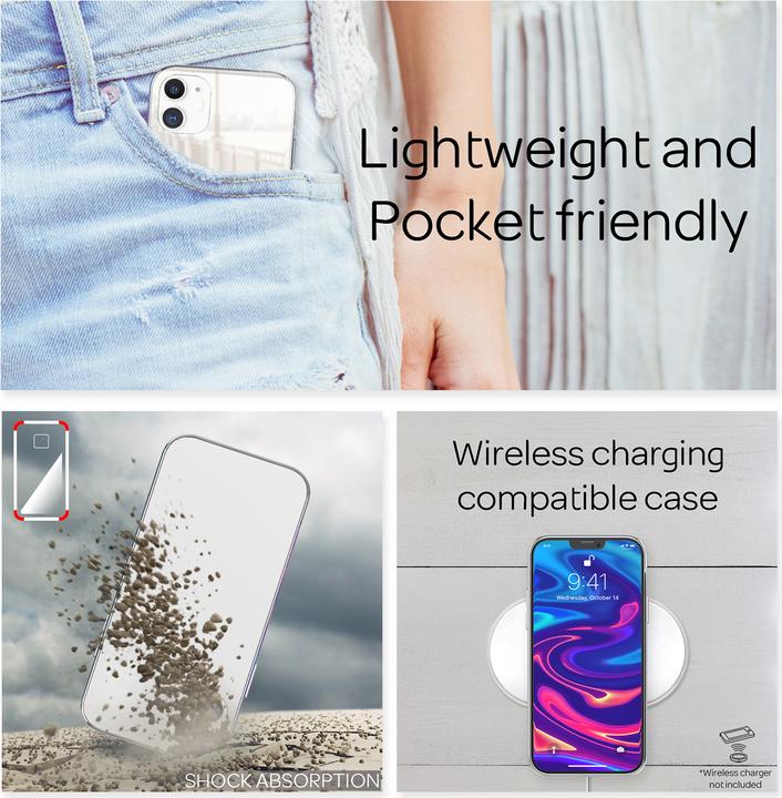 Produktbild Nalia Spiegelhülle (Apple iPhone 12 Pro, Apple iPhone 12)