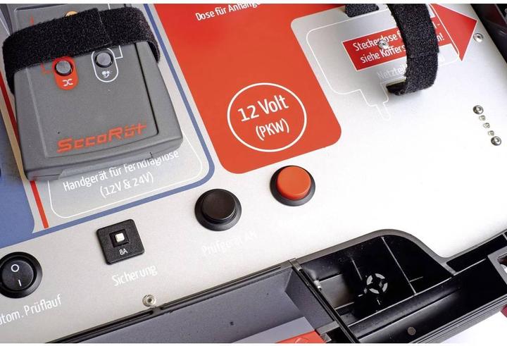 Image du produit SecoRüt Mallette de test de remorque sans fil professionnelle 12+24 volts