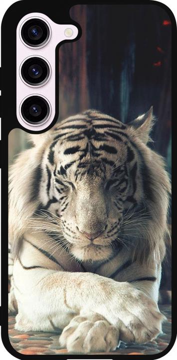 Immagine prodotto PhoneLook Cover in silicone nero Zen Tiger (Samsung Galaxy S23)