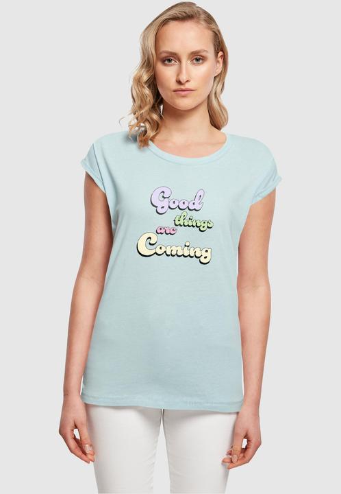 Produktbild Merchcode Ladies Good Things Extended Shoulder Tee - 112623 (L)