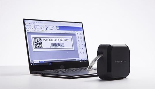 Actual product image Brother P-Touch Cube Plus P710