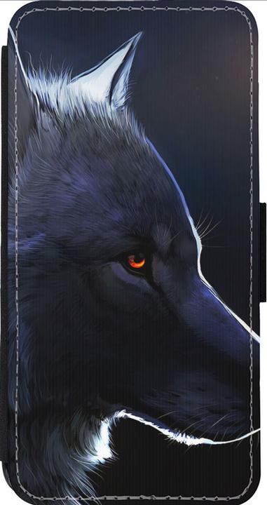 Image du produit PhoneLook Coque Wallet noir Wolf Shape (Apple iPhone 13 Pro Max)