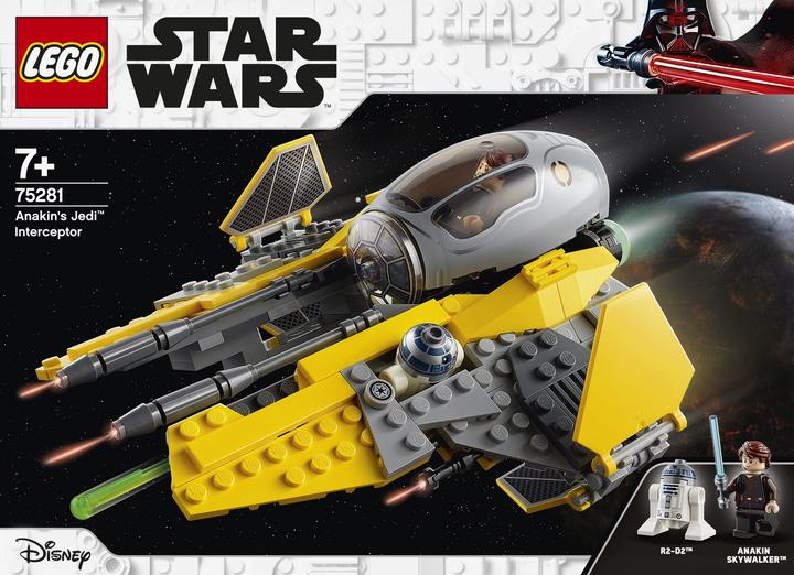 Actual product image LEGO Star Wars Anakin's Jedi Interceptor 75281 (75281, LEGO Star Wars)