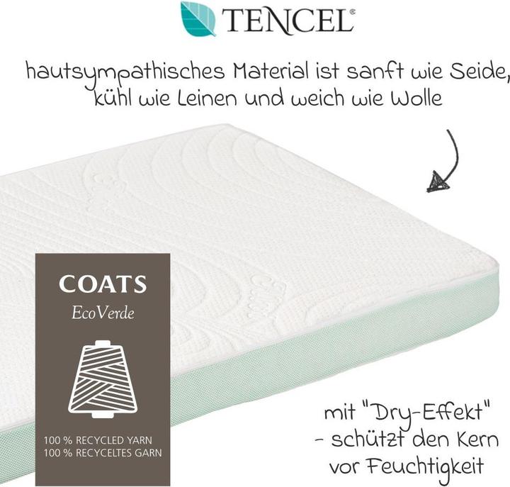 Immagine prodotto Alvi Babymatratzen & Kindermatratzen 4-tlg. Matratzen-Set für Kinderbett 70x140 (70 x 140 cm)
