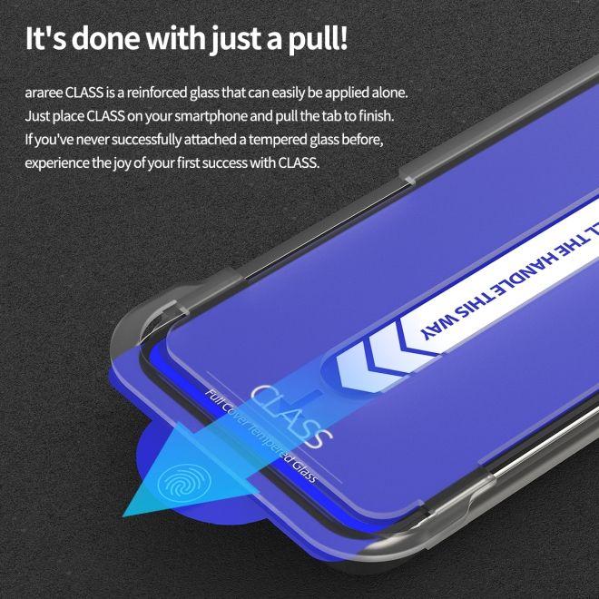 Produktbild Araree CLASS Panzer Glas Displayschutz Easy Install Kit (1 Stück, Apple iPhone 16 Pro Max)