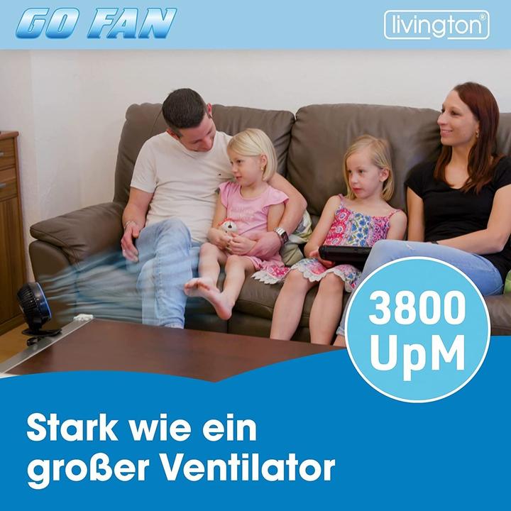 Actual product image Livington Go Fan (70 dB)