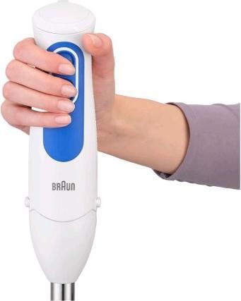 Immagine prodotto Braun Frullatore a mano MQ 3020 Pesto, 700 W, Numero di velocità 2, Tritatutto, Bianco/Blu