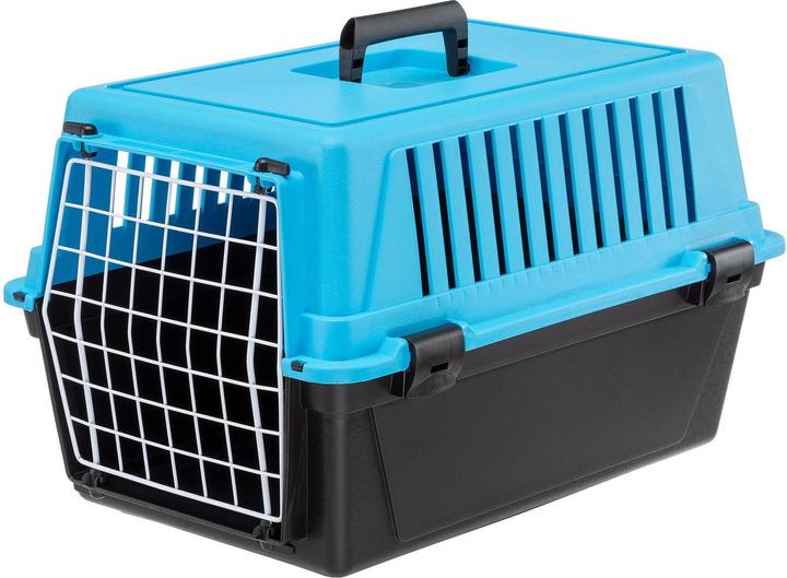 Immagine prodotto Ferplast Atlas 10 EL - Passeggino per animali domestici, blu (Gatto, Cane, Pieghevole, Lavabile)