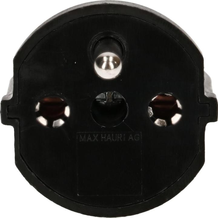 Produktbild Max Hauri Fixadapter Kupplung Schuko (Typ 12, CEE 7/7)