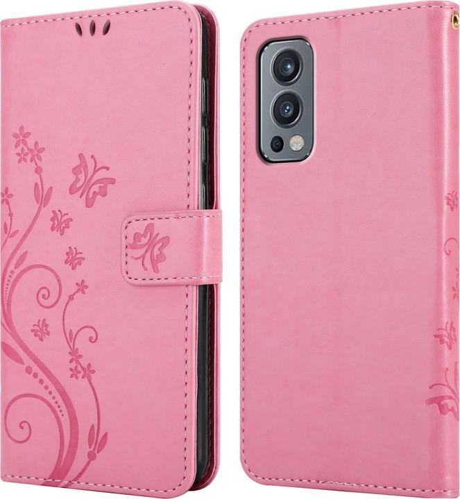 Immagine prodotto Cadorabo Copertina del libro a fiori (OnePlus Nord 2 5G)