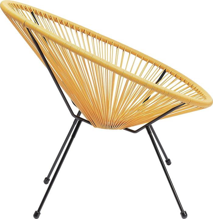 Image du produit Designlife Fauteuil Acapulco jaune