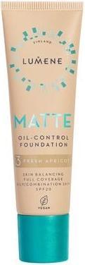 Produktbild Lumene Matte Oil-Control Foundation Spf20 3 Fresh Apricot 30ml