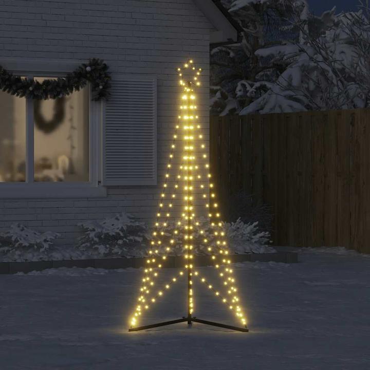 Immagine prodotto VidaXL Illuminazione per albero di Natale 363 LED bianco caldo 182 cm