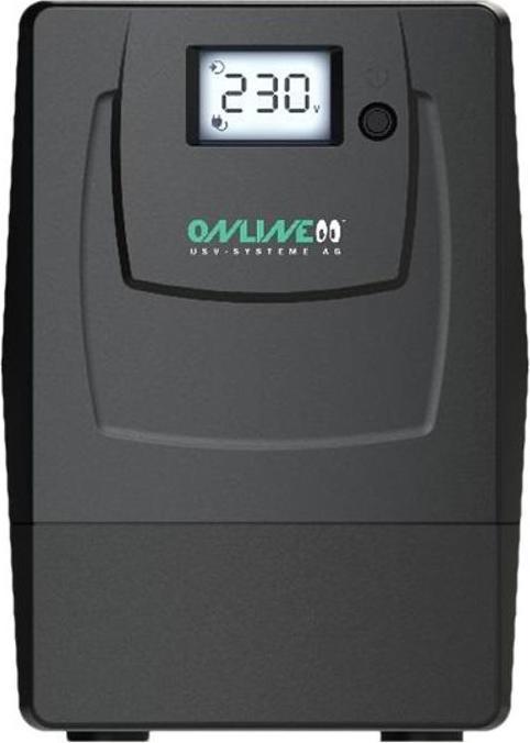 Actual product image Online USV YUNTO Smile 600 600VA/360W Line-Interactive UPS (600 VA, 360 W, Line-interactive UPS)