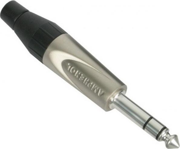Produktbild Amphenol Audio Jack connector male 6.3 mm Stereo T series