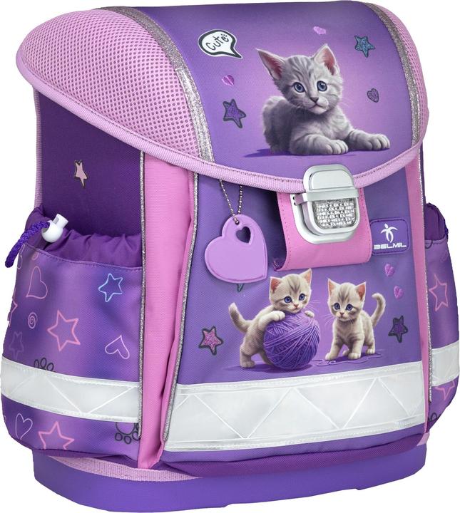 Produktbild Belmil CLASSY Schulrucksack-Set Little Kittens (19 l)
