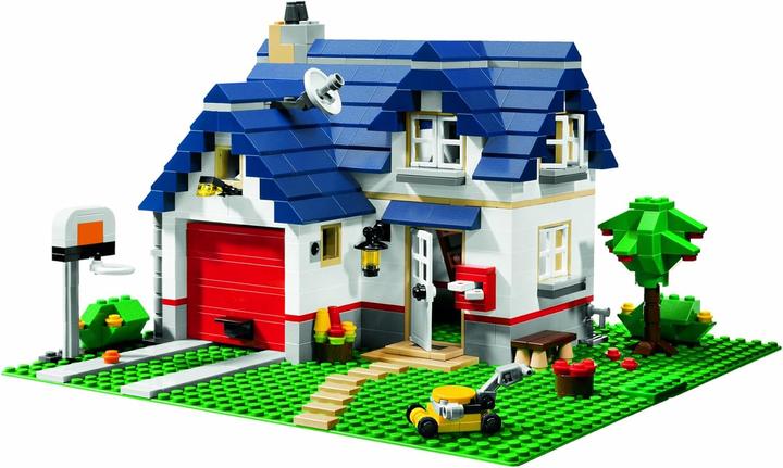 Image du produit LEGO Maison avec garage (5891, LEGO Creator 3-in-1)
