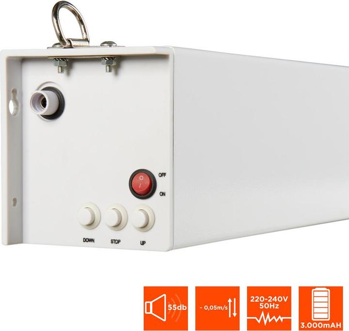 Produktbild Celexon Motorleinwand Batterie V2.0 Motor Pro Plus 200x113 cm 16:9 (90.35", 16:9)