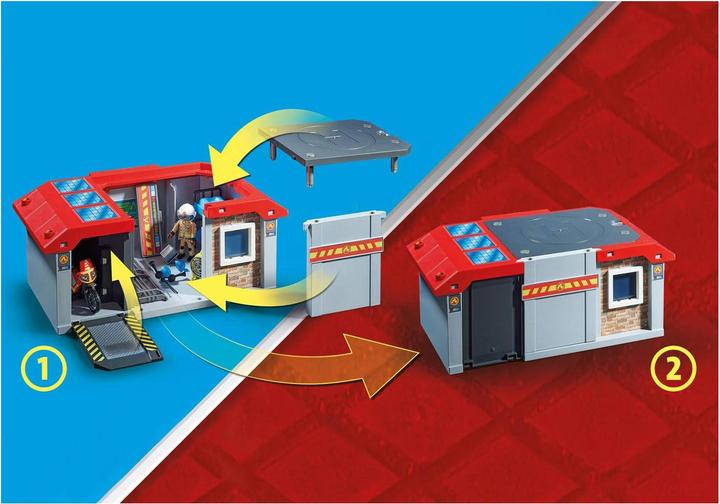 Immagine prodotto Playmobil 71193 Stazione dei pompieri (71193, Playmobil Città d'azione)