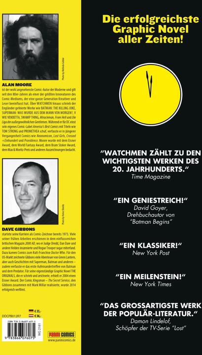 Immagine prodotto Panini Watchmen (Tedesco, Alan Moore, 2008)