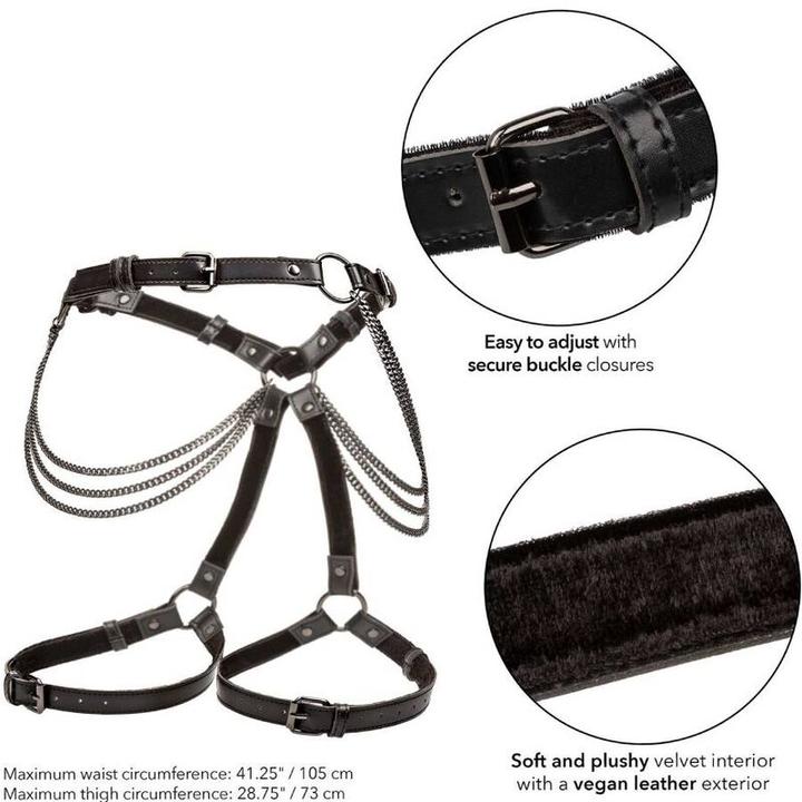 Image du produit CalExotics California Exotics - Euphoria Harnais De Cuisse Multi-Chaînes