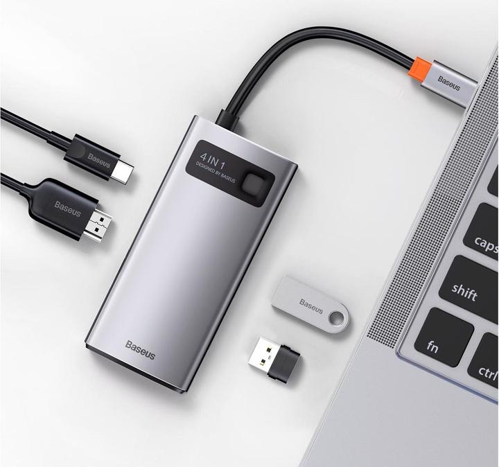 Actual product image Baseus Gleam Series 4-in-1 (USB-C, 1 Ports)