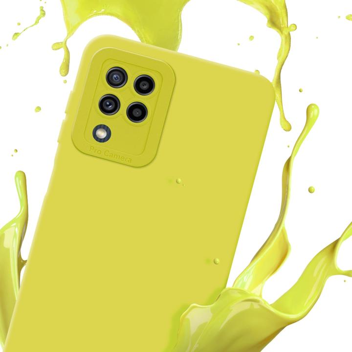 Actual product image Cadorabo Case for Samsung Galaxy M22 / M32 4G in TPU Fluid LM162 Style (Samsung Galaxy M22, Samsung Galaxy A32)