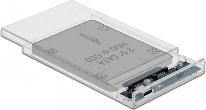 Immagine prodotto Delock Alloggiamento esterno per HDD / SSD SATA da 2,5" con USB Type-C (2.5")