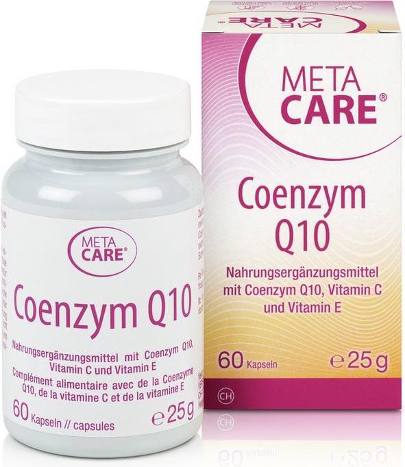 Actual product image Meta Care Coenzyme Q10 Caps (60 Piece, Capsules, 56 g)