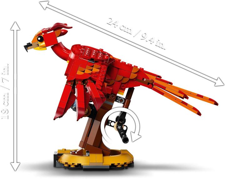 Produktbild LEGO Fawkes, Dumbledores Phönix (76394, LEGO Harry Potter, LEGO Seltene Sets)