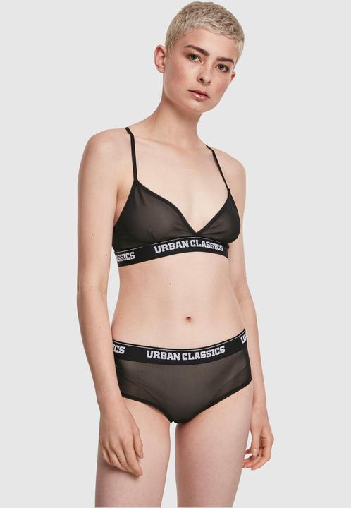 Image du produit Urban Classics Ladies Triangle Tech Mesh Logo Bra (M)