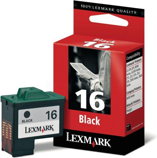 Produktbild Lexmark 16 (BK)